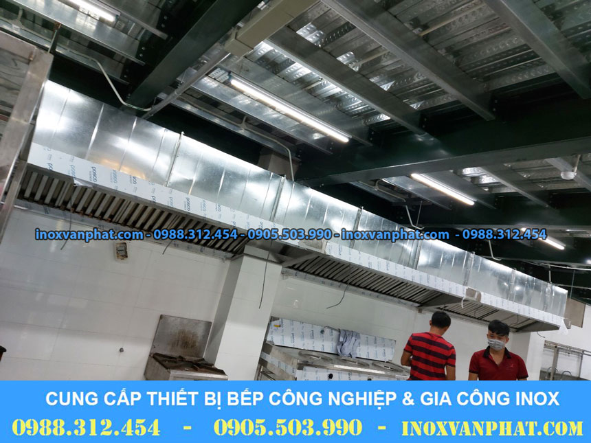 Thi công hệ thống đường ống dẫn khói